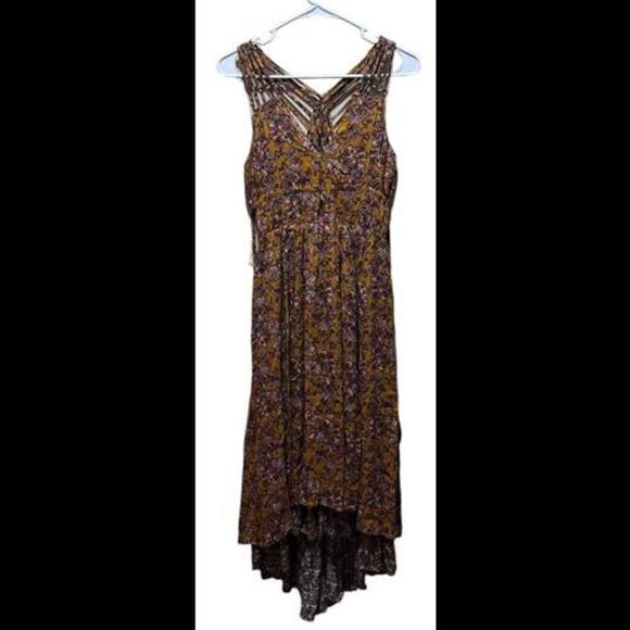 American Rag Cieo Boho Strappy Midi Sleeveless‎ Dress, sz Extra Small - Picture 1 of 5